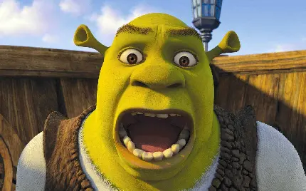 Shrek animation banner featuring lonely ogre living in swamp