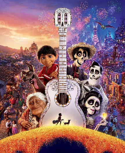Coco Animation Banner About Mexico's Day of the Dead Festival