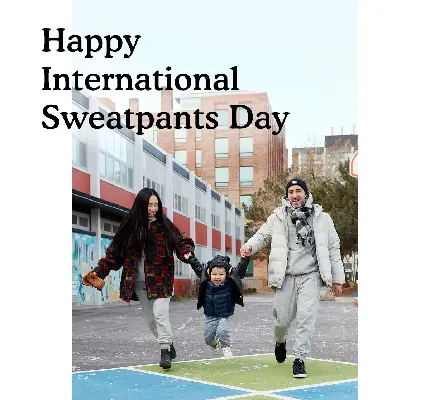 World Sweatpants Day WhatsApp profile picture download