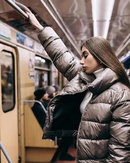 Full HD beautiful girl in metro station profile picture