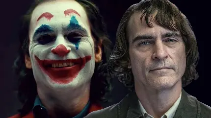 Original Joker No Makeup Photo