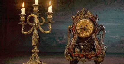 Beauty and the Beast American animation background image in best quality