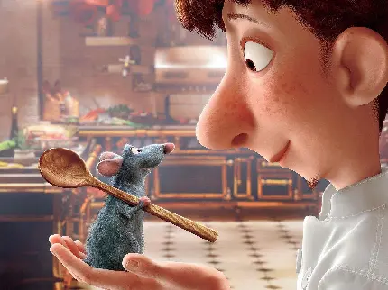 Ratatouille cartoon image from a quality cinematic work in HD