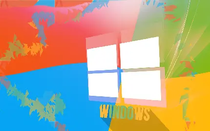 Geometric shapes wallpaper with new design for Windows