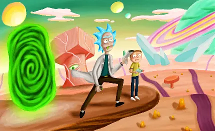 Rick and Morty Season 4 Wallpaper for Desktop and Windows