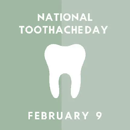 International Toothache Day Image in Superb Quality