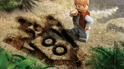 Lego Jurassic World Sci-Fi Game Wallpaper