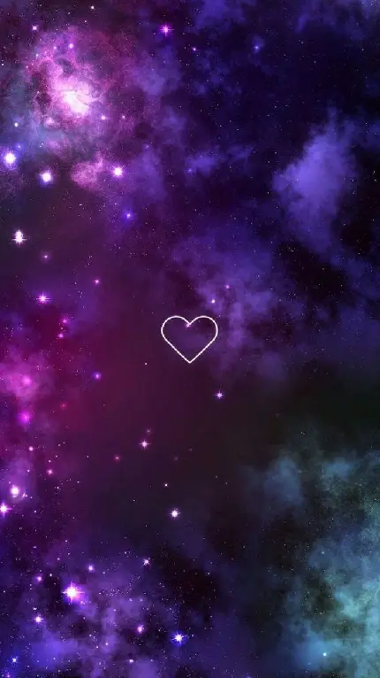 Starry Heart for Instagram Stories - Magical and Enchanting
