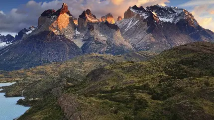 Torres del Paine National Park Mountains Windows Wallpaper
