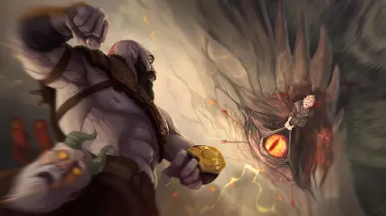 Funny God of War 5 Wallpaper