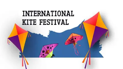 World Kite Flying Day Text Photo Showcasing Fun Activity