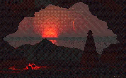 Blood Moon Backgrounds Collection For Various Uses