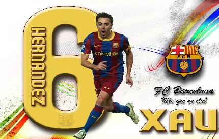 Xavi Hernandez third best player in Europe