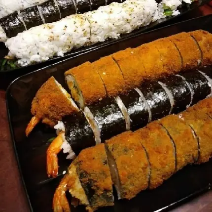 Photo of healthy sushi meal for Japanese food lovers
