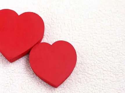 Simple attractive couple heart photo for profile in HD quality