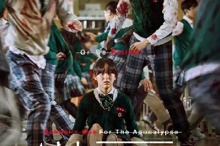All of Us Are Dead female lead actress portrait high quality