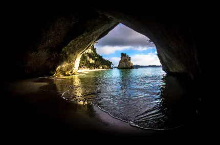 Stunning image of Algarve beaches in Portugal