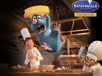 Quality Ratatouille image showcasing mouse and human interaction