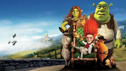 Shrek cartoon image from the legendary story in best quality