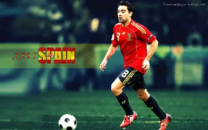 Xavi Hernandez best midfielder in the world with ultra quality