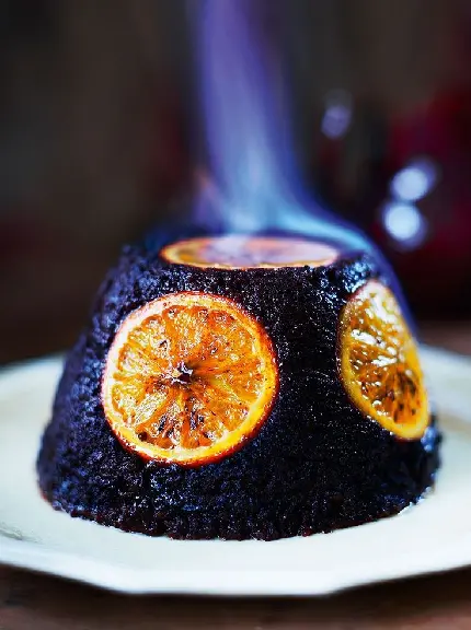 World Plum Pudding Day photo for sharing on social media