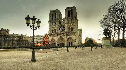 Notre Dame Cathedral Historical Landmark in Paris