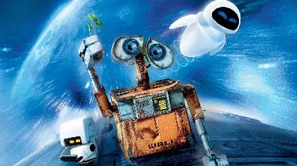 Wall-E 2008 Family Animation Background from American Production