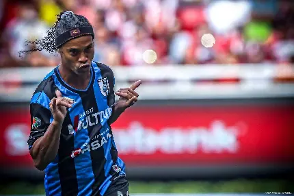 Wallpaper of Ronaldinho FIFA World Cup All-Star team member