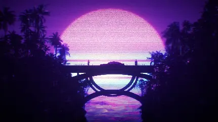 Stunning purple landscape wallpaper for desktop