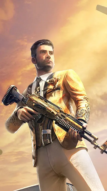 Download HD image of PUBG character Carlo for mobile