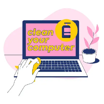 World Computer Cleanup Day Text Photo for Unwanted Files