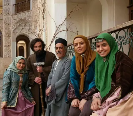 Photo of Actors from Historical Ghajari Banoo ye Emarat Series