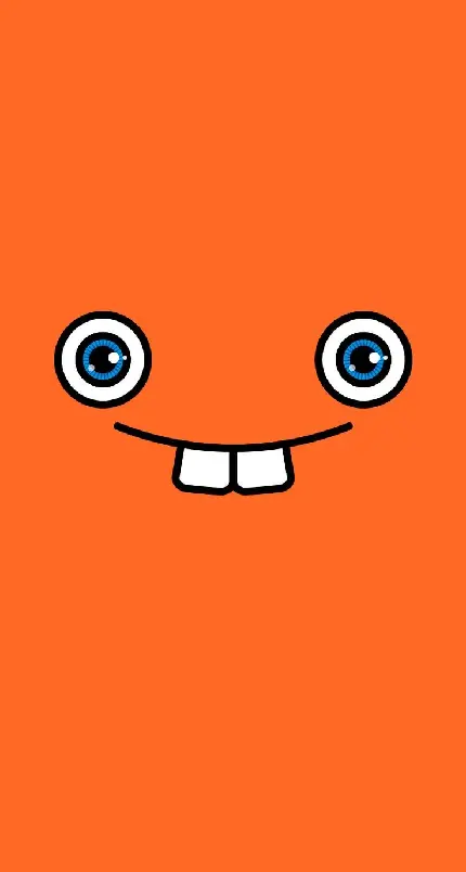 HD orange cartoon picture for WhatsApp profile in full resolution