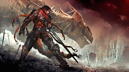 Conceptual dragon artwork from fantasy paintings download