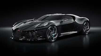 Attractive Bugatti La Voiture Noire Photo and Background
