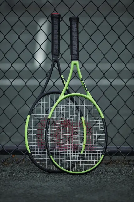 Masculine tennis racket image for profile pictures on World Tennis Day