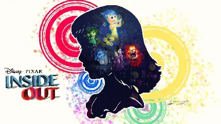 Inside Out Poster Computer Animated 3D Film Artwork