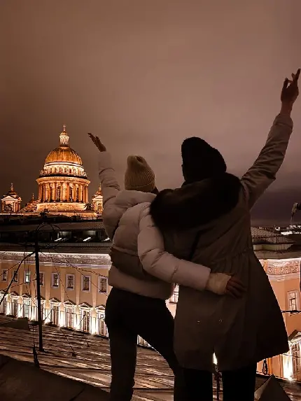 Attractive luxury couple photo for Telegram and Instagram profile