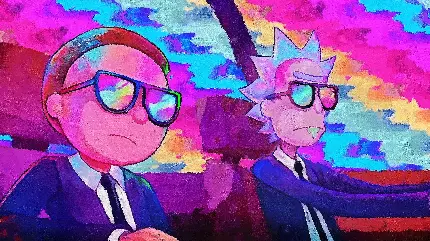 4K Rick and Morty Wallpaper