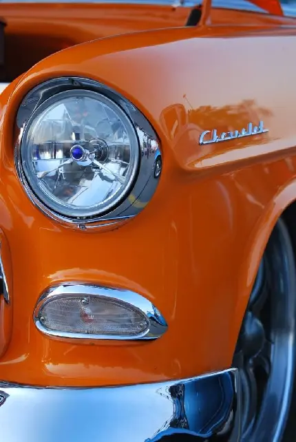 Cool and unique orange car profile picture in superb quality
