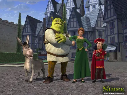 High quality Shrek animation image from Far Far Away land