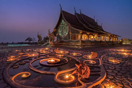 Buddhist Temples Background Images and Wallpapers Collection