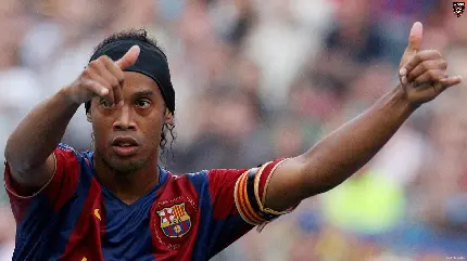 HD photo of Ronaldinho the Brazilian football legend
