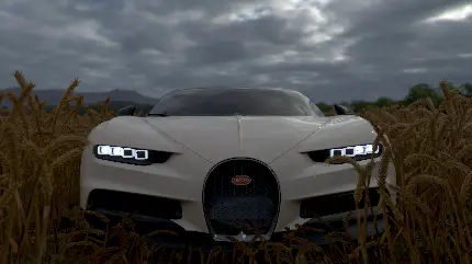 Bugatti in Forza Horizon 4K Quality Wallpaper