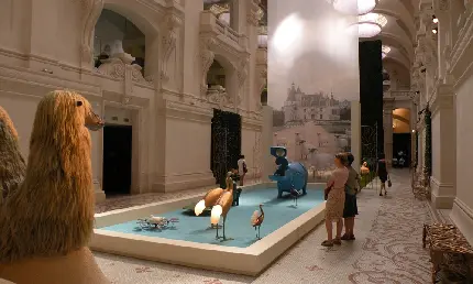 Petit Palais Museum of Fine Arts in Paris France