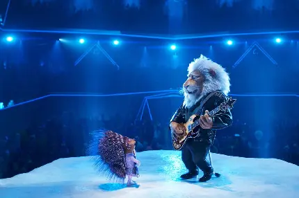 Sing 2 cartoon background box office success hit movie