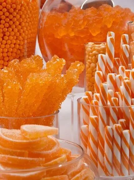 Delicious orange food photo for Instagram profile in HD quality