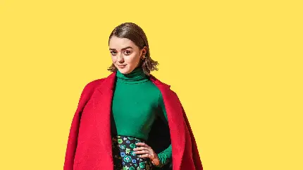 Wallpaper of Maisie Williams founder and owner of Daisie site