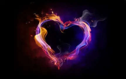 Fire Heart for Passionate Profiles - Bold and Intense