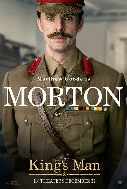 Matthew Goode as Captain Morton in The Kings Man movie